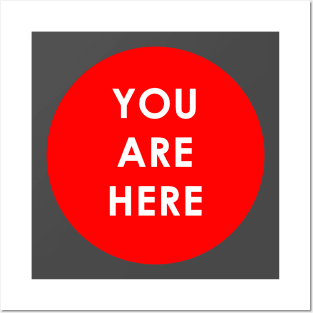 You Are Here Beacon Posters and Art